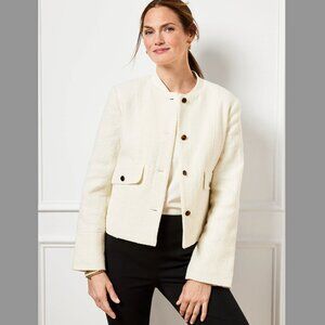 Talbots Swing Back Bomber Jacket NWT